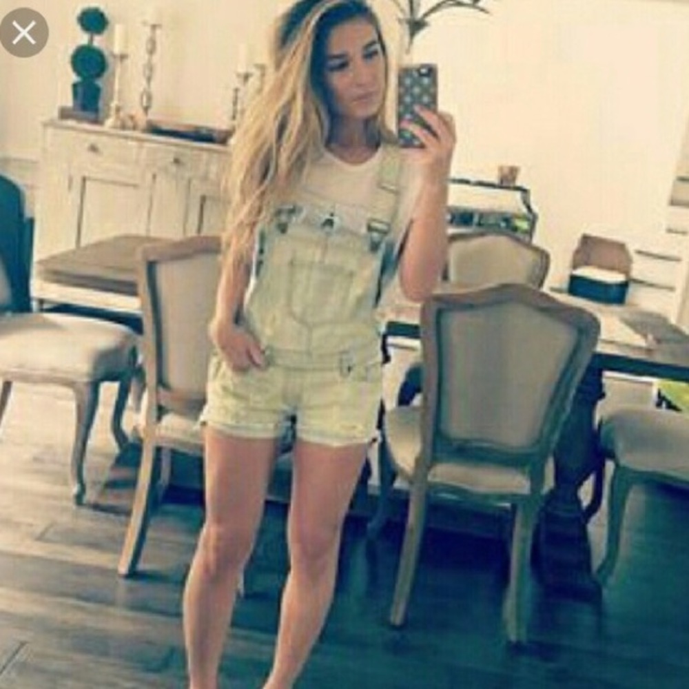 Kittenish overalls